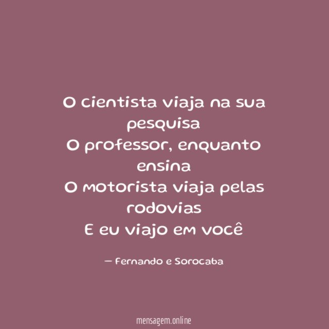 O cientista viaja na sua pesquisa O professor