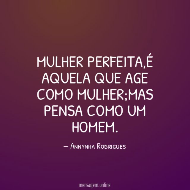 Mulher perfeita