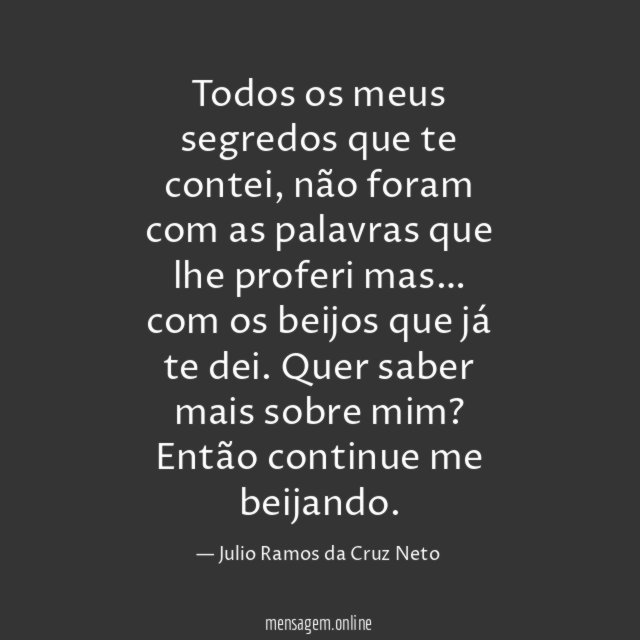 Todos os meus segredos que te contei