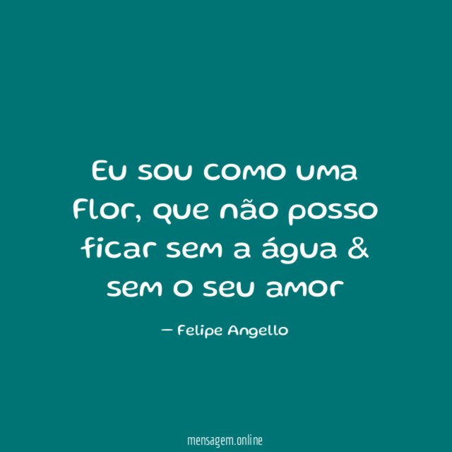 Eu sou como uma Flor
