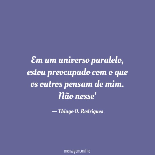 Em um universo paralelo