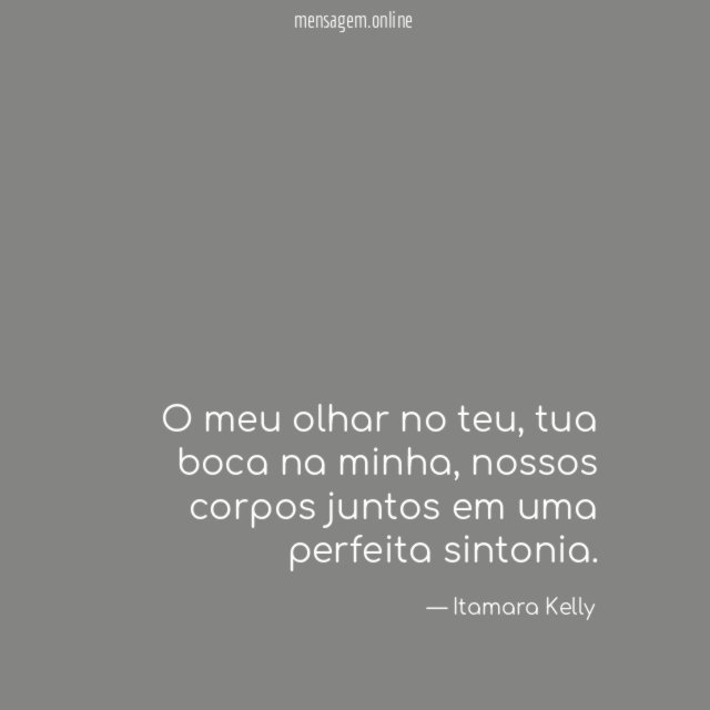 O meu olhar no teu