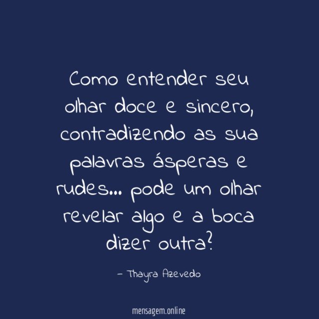 Como entender seu olhar doce e sincero
