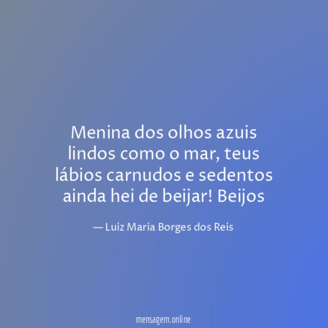 Menina dos olhos azuis lindos como o mar