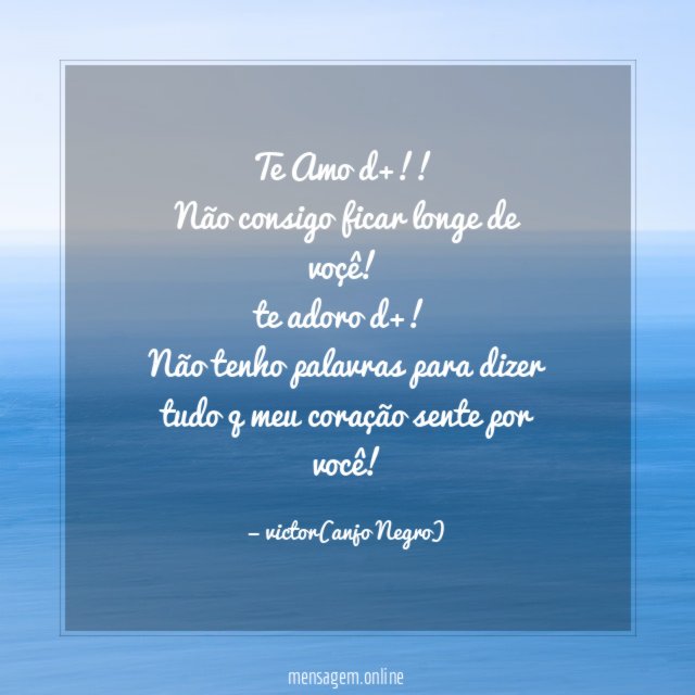 Te Amo d+!!