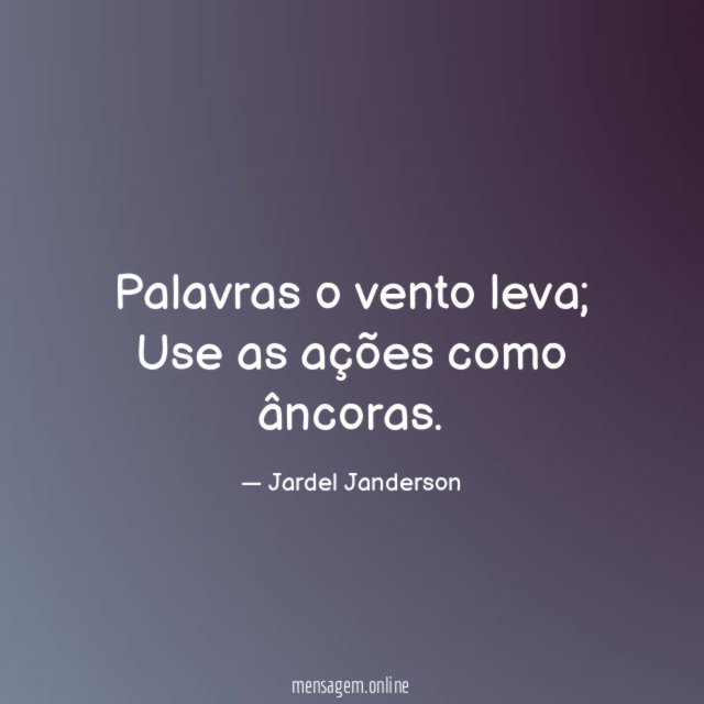 Palavras o vento leva