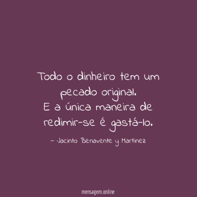 Todo o dinheiro tem um pecado original