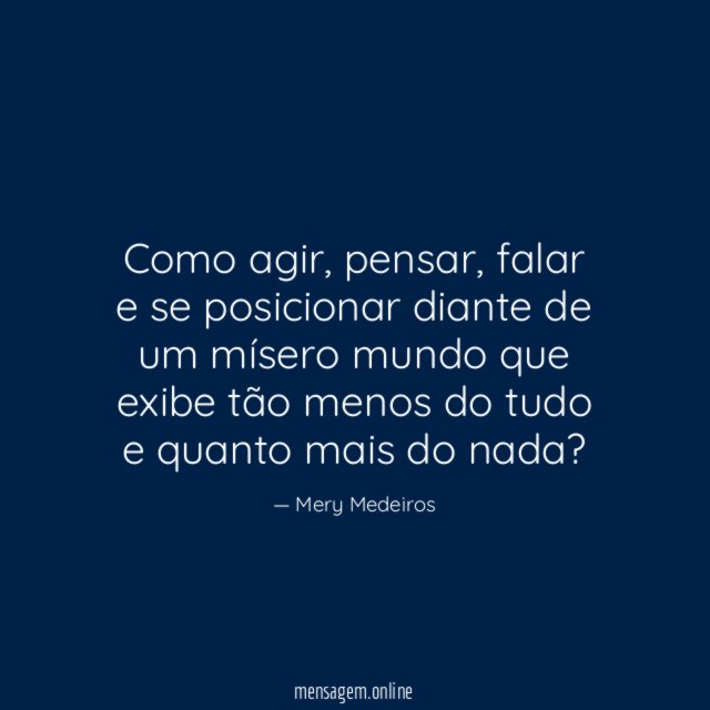 Como agir