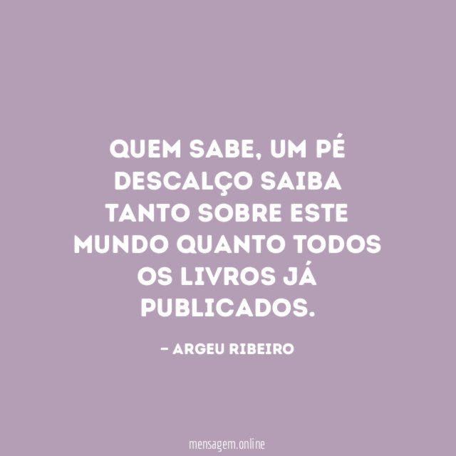 Quem sabe