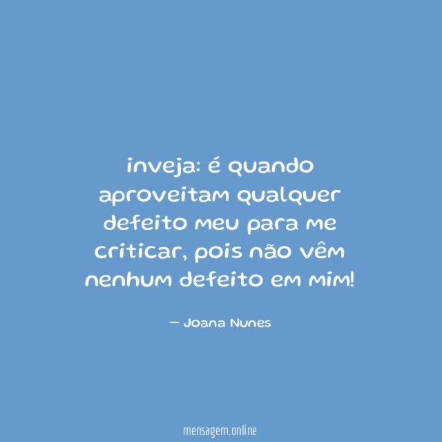 inveja