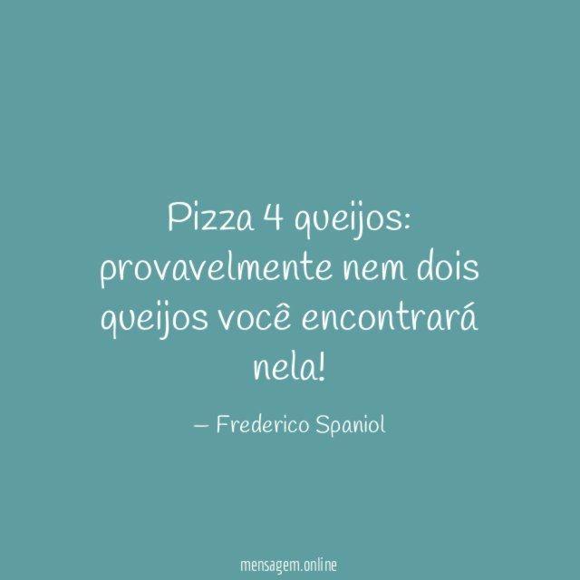 Pizza 4 queijos