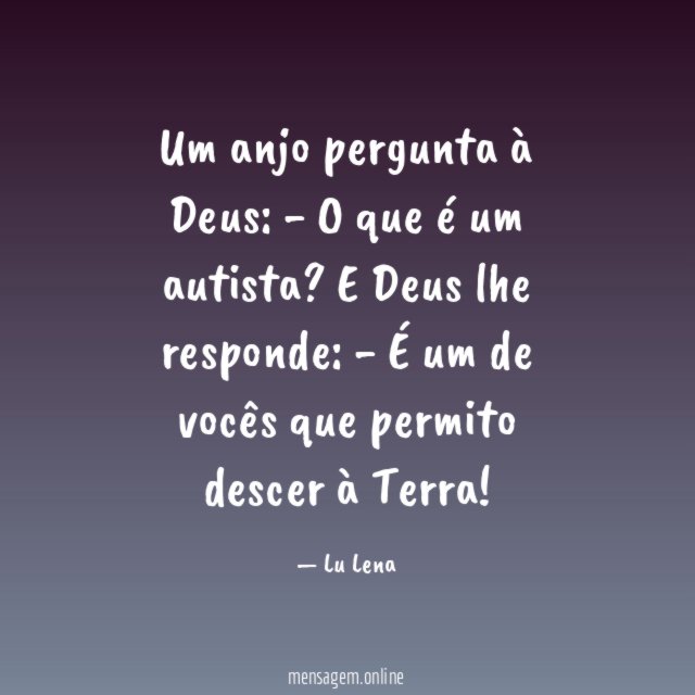 Um anjo pergunta à Deus