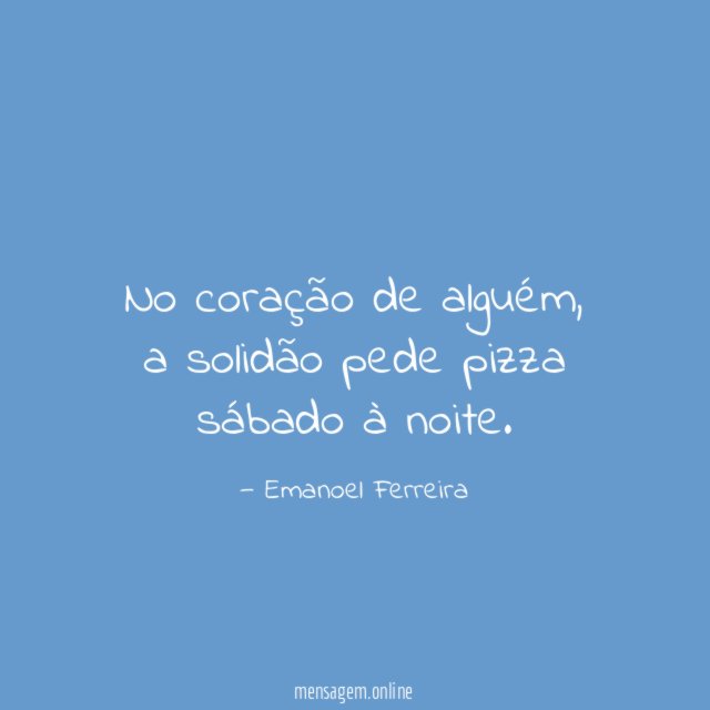 No coração de alguém