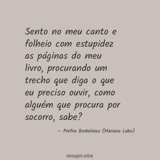 Sento no meu canto e folheio com estupidez