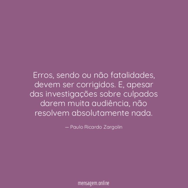 Erros