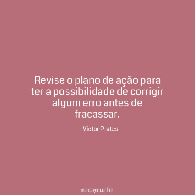 Revise o plano de ação para ter a