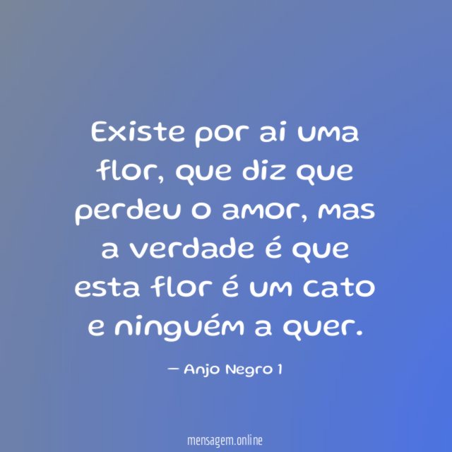 Existe por ai uma flor