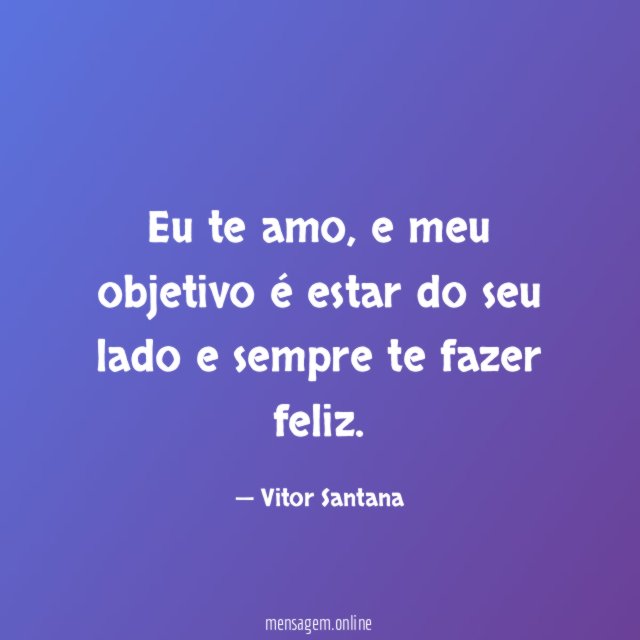 Eu te amo
