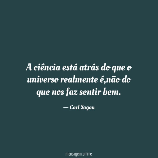 A ciência está atrás do que o universo realmente é