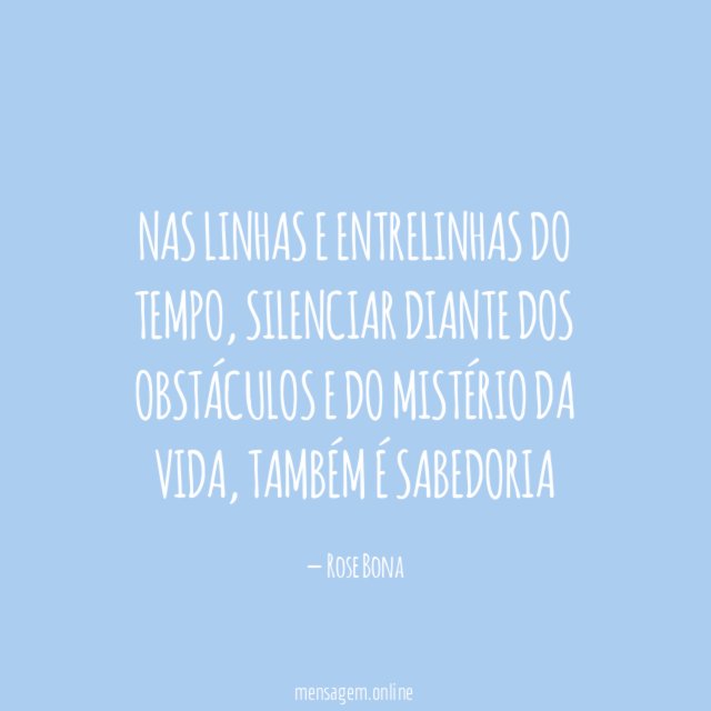 Nas linhas e entrelinhas do tempo
