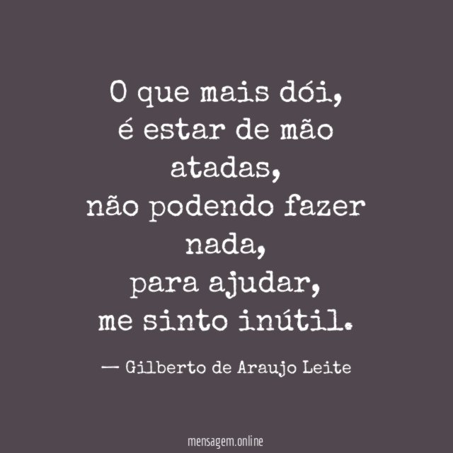 O que mais dói
