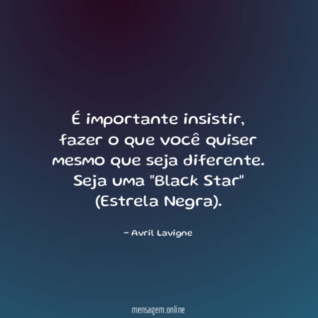É importante insistir