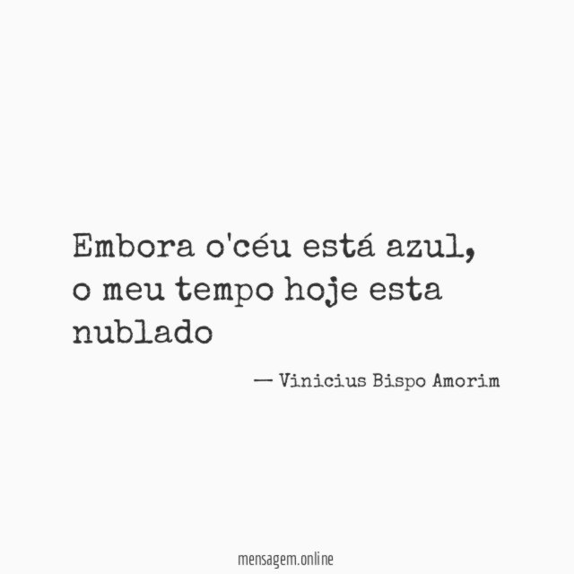 Embora o'céu está azul