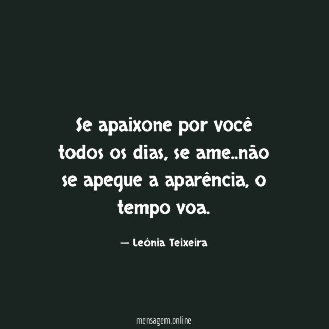 Se apaixone por você todos os dias