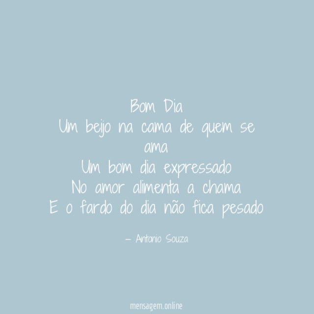 Bom Dia