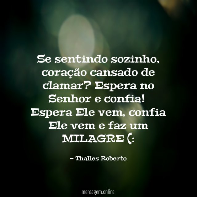 Se sentindo sozinho