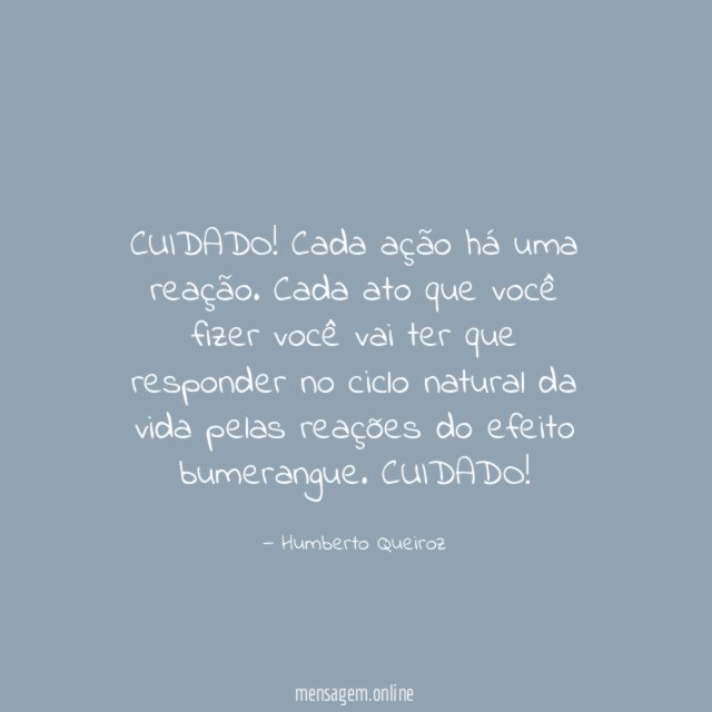 CUIDADO