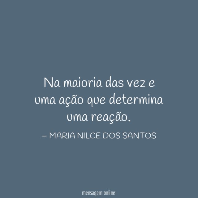 Na maioria das vez e uma ação que