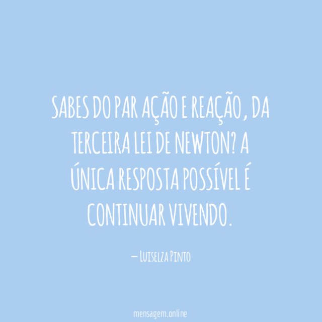 Sabes do par Ação e Reação