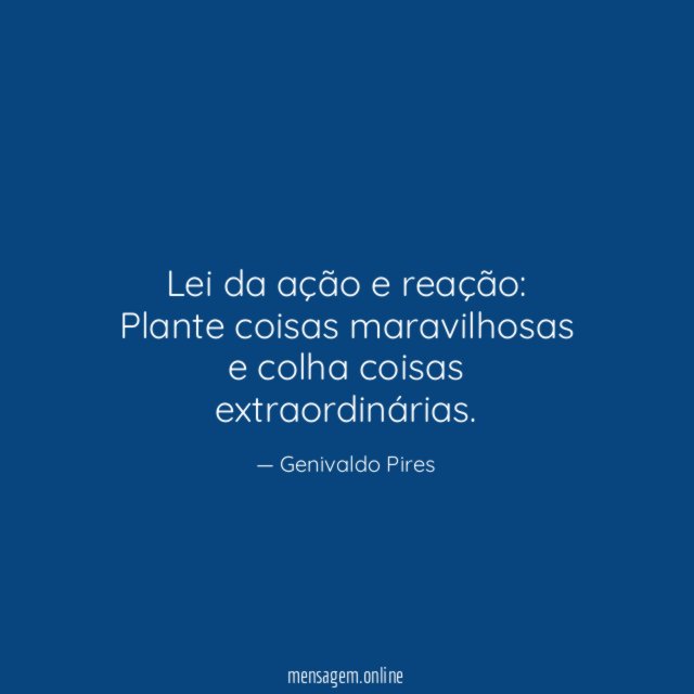 Lei da ação e reação