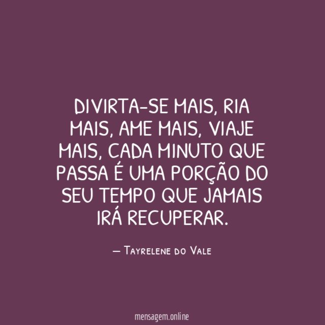 Divirta-se mais