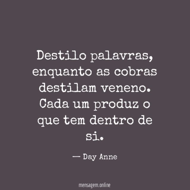 Destilo palavras