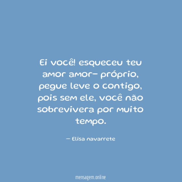 Ei você