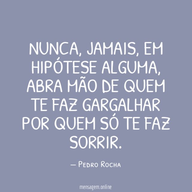 Nunca