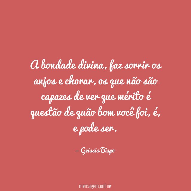 A bondade divina