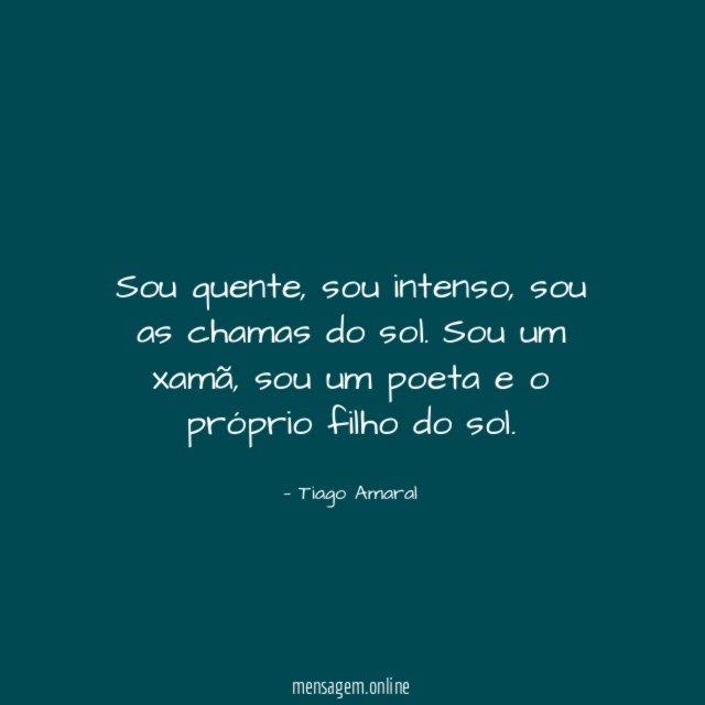 Sou quente