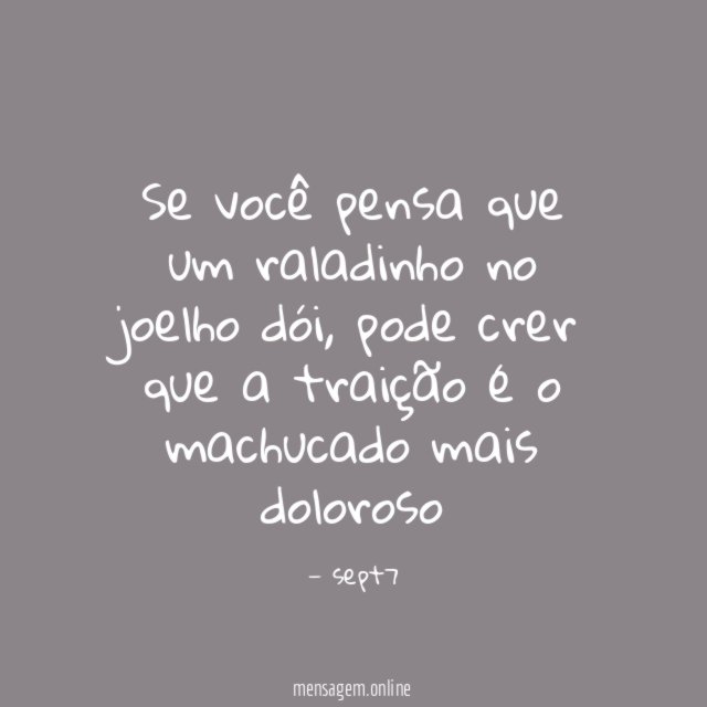 Se você pensa que um raladinho no joelho dói