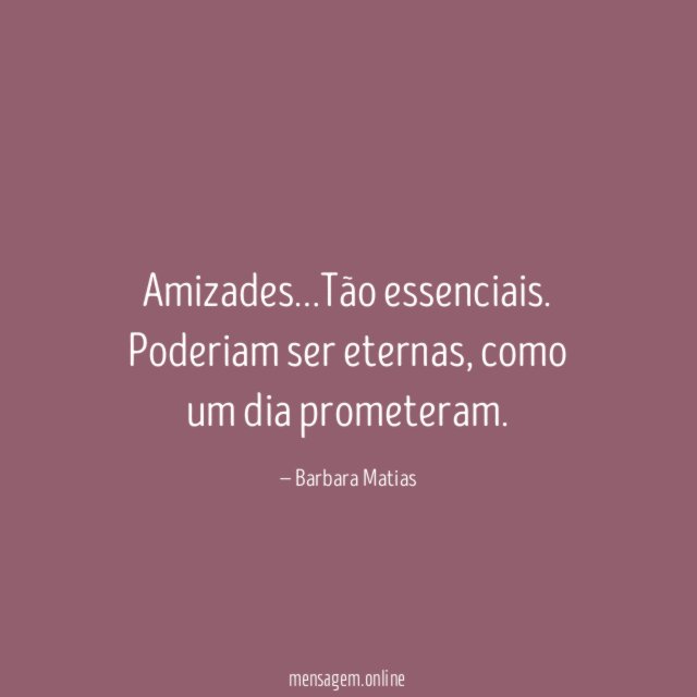 Amizades
