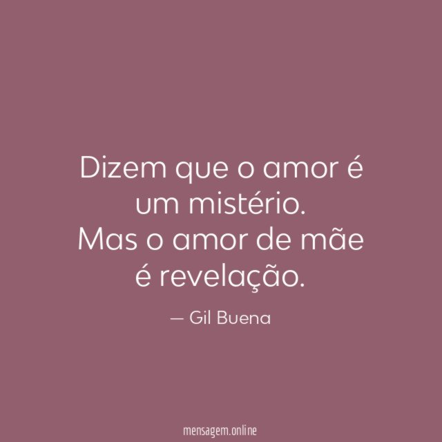 Dizem que o amor é um mistério