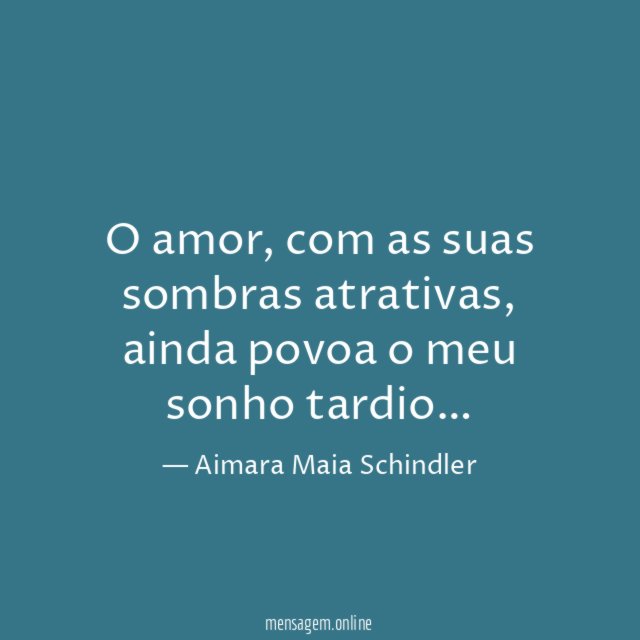 O amor