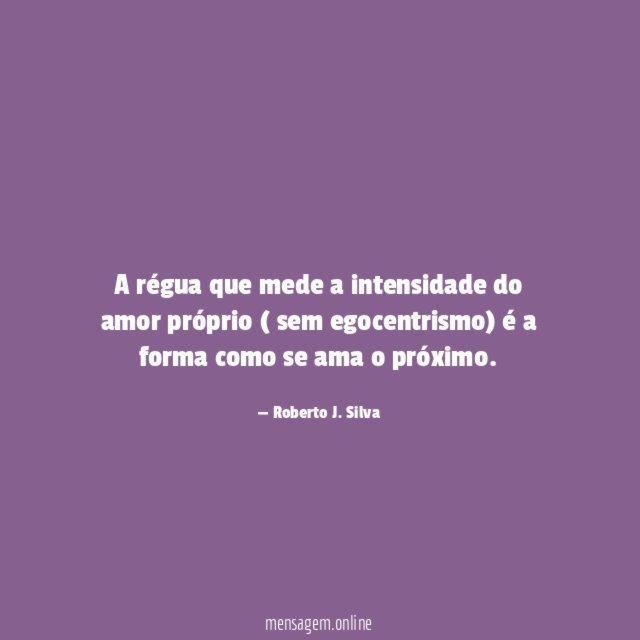 A régua que mede a intensidade do amor