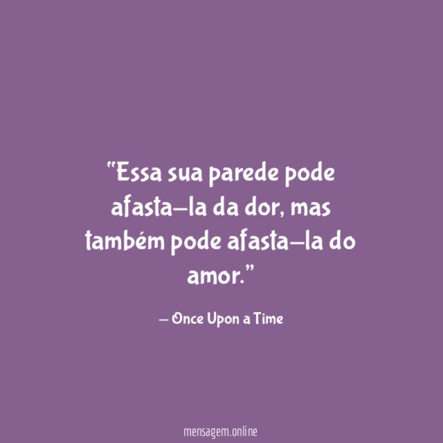 Essa sua parede pode afasta-la da dor
