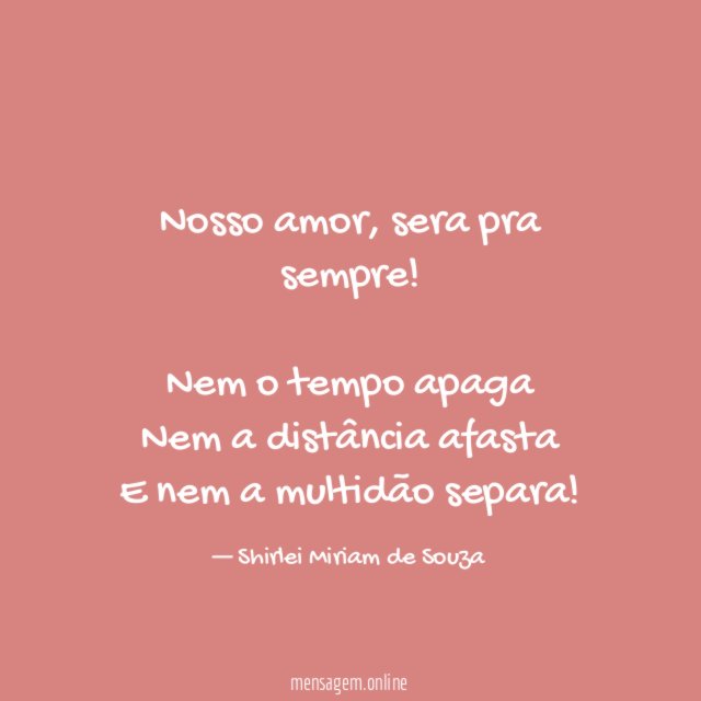 Nosso amor