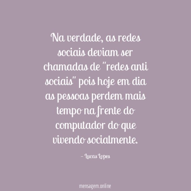 Na verdade