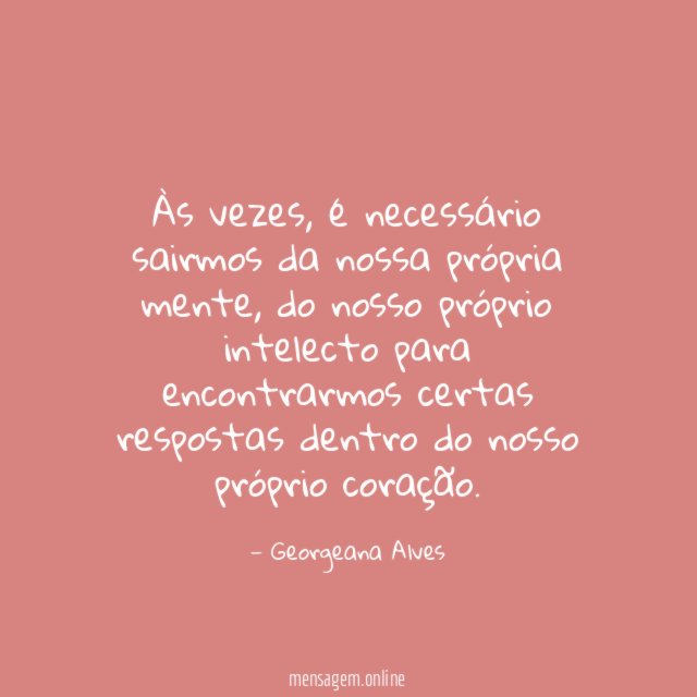 Às vezes
