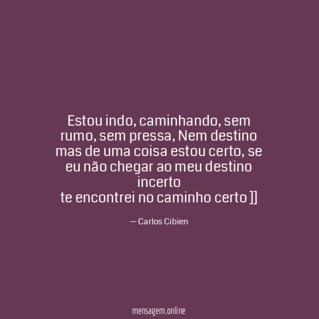Estou indo